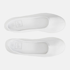 Bailarinas de niño Geneseo blancas blanco 1