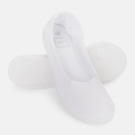 Bailarinas de niño Geneseo blancas blanco 2