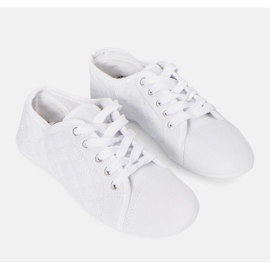 Deportivas infantiles Ruby blancas blanco 2