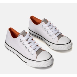 Deportivas blancas de niño Senco blanco 1