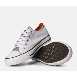 Deportivas blancas de niño Senco blanco 2