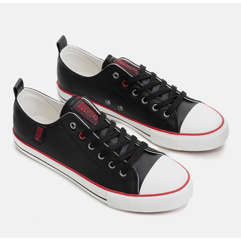Sneakers hombre Big Star negras JJ174068 negro 1