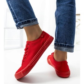 Deportivas de mujer Big Star Red JJ274068 rojo 2