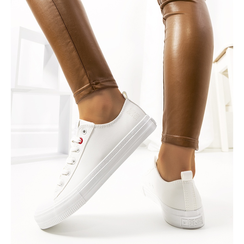 Deportivas mujer Big Star blancas JJ274007 blanco 1