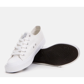 Zapatillas blancas de hombre Big Star V174347 blanco 3