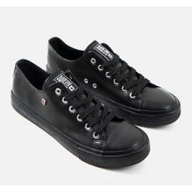 Zapatillas negras de hombre Big Star V174345 negro 1