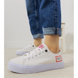 Deportivas blancas de mujer Big Star HH274131 blanco 2