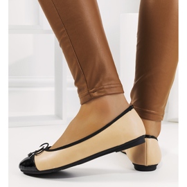 Bailarinas mujer Prieto beige negro 2