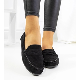Mocasines negros Nieves de mujer 2