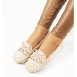 Mocasín Medrano beige 1