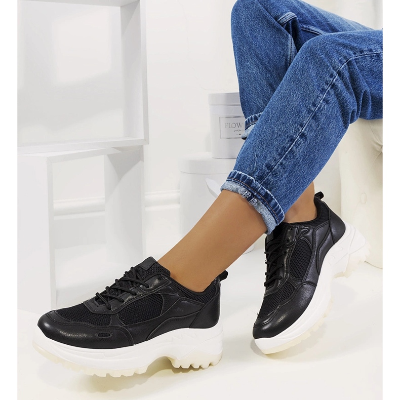 Deportivas negras Depretis negro 2