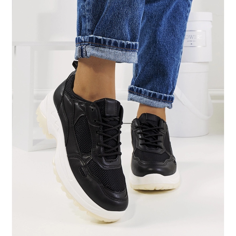 Deportivas negras Depretis negro 1