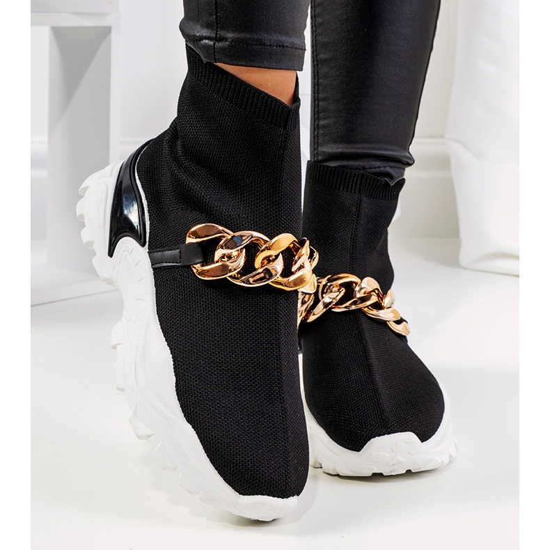 Zapatillas altas negras Hurtado negro 1