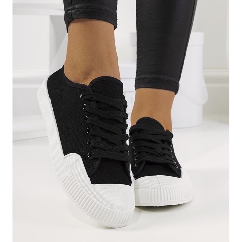 Deportivas de mujer Rivas negras negro 1