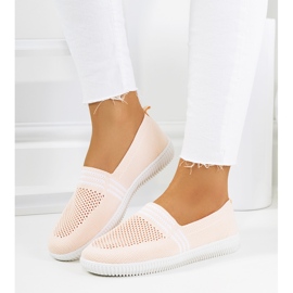 Deportivas rosas caladas Tanya rosado 2