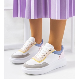 Deportivas mujer Selma Azul Blanco 1 Deportivas mujer Selma Azul Blanco 1