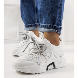 Deportivas blancas de mujer Delois blanco 2