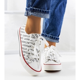 Deportivas mujer Ellis blancas blanco 1