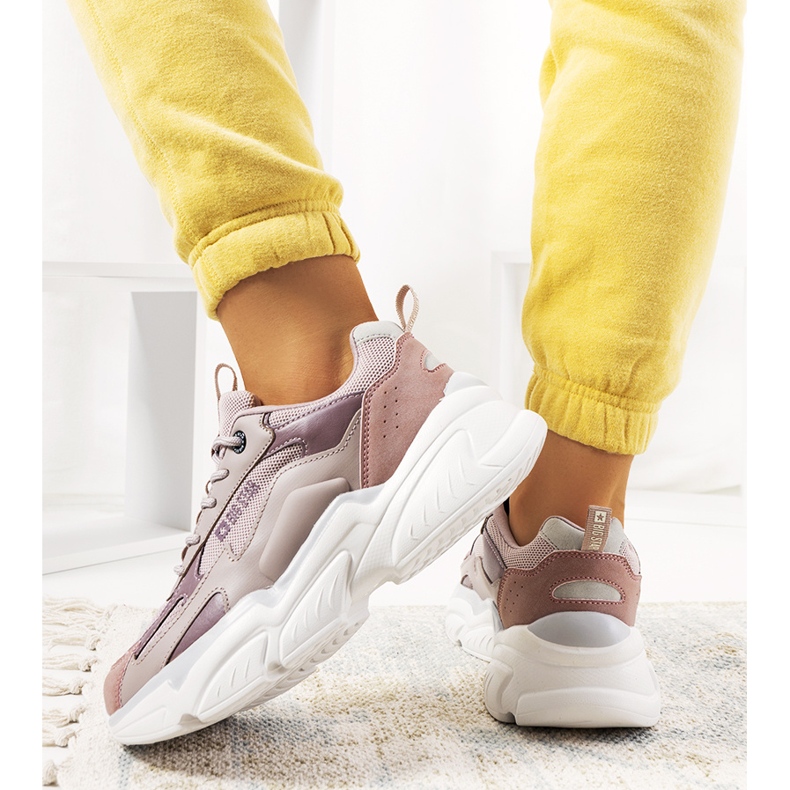 Deportivas moradas Big Star HH274258 púrpura rosa 1