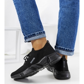 Zapatillas negras Big Star JJ274269 negro 2