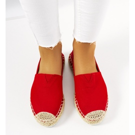 Alpargatas mujer Big Star rojo HH274494 2