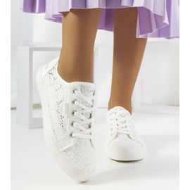 Deportivo encaje blanco Big Star W274925 1