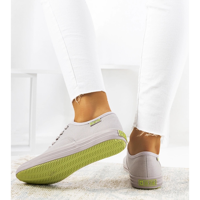 Deportivas mujer Big Star grises JJ274264 1