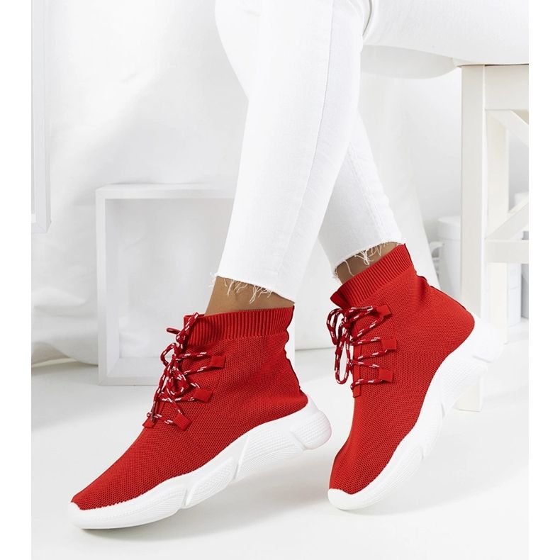 Deportivas rojas Maryann rojo 1 Deportivas rojas Maryann rojo 1