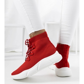 Deportivas rojas Maryann rojo 2