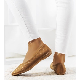 Bailarinas de mujer Kaila camel marrón 1