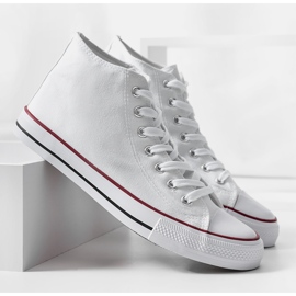 Deportivas tobilleras Rood blancas blanco 2