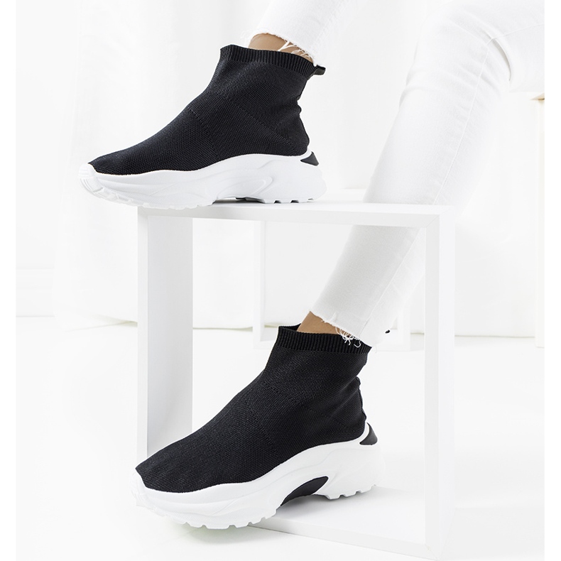 Zapatillas altas negras negro 1