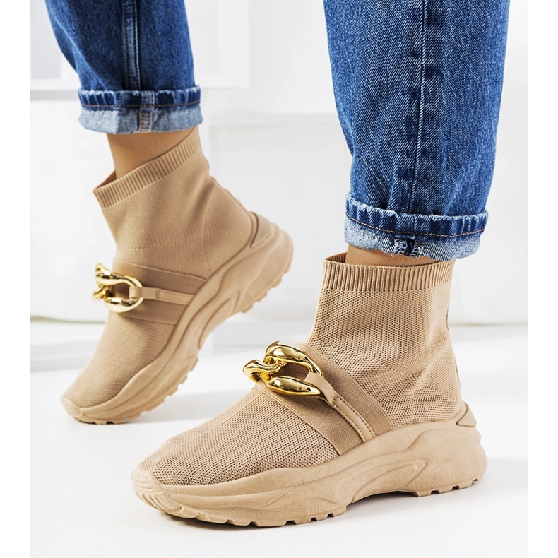 Zapatillas altas marrones marrón 1