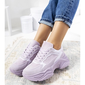Zapatillas violeta Genovesia púrpura 2