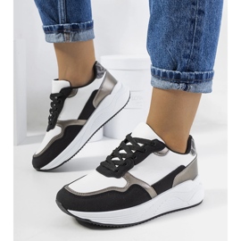 Zapatillas Mazzanta negras blanco 2