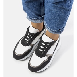 Zapatillas Mazzanta negras blanco 3