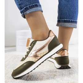 Deportivas verdes de mujer Chiara 2
