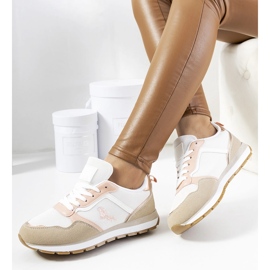 Deportivas mujer Fiorenti beige 1