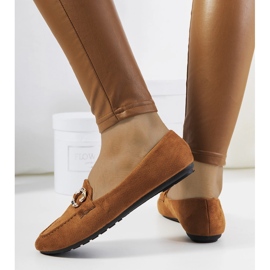 Mocasines marrones de mujer de Leila marrón 1 Mocasines marrones de mujer de Leila marrón 1