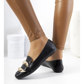 Mocasines negros de mujer Renwick 1