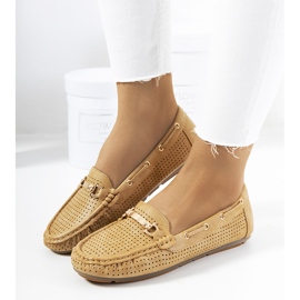 Mocasines Townley de mujer Marrón Beige 1