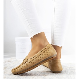Mocasines Townley de mujer Marrón Beige 2