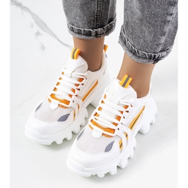 Deportivas blancas de mujer Bernier blanco 1
