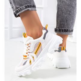 Deportivas blancas de mujer Bernier blanco 3