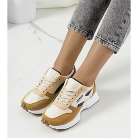 Deportivas de mujer Onorato marrones beige 1