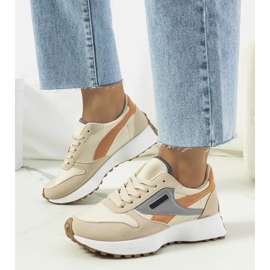 Deportivas de mujer Onorato beige 1