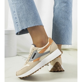 Deportivas de mujer Onorato beige 2