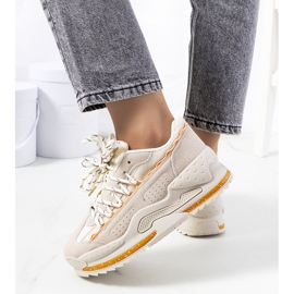 Deportivas beige para mujer Savanne 2