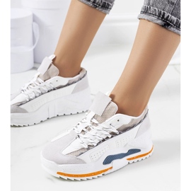 Deportivas blancas de mujer Savanne blanco 1