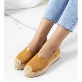 Alpargatas marrones Rhianne para mujer beige 1